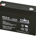 Power Kingdom BT-PS06V0120T2 6V 12Ah sealed lead-acid battery