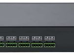 Protect your workstations and home entertainment equipment with our RA-TR-24A1620N UPS system. AC 100-240V, 16 outputs with PTC reset fuse and lightning protection Back View.