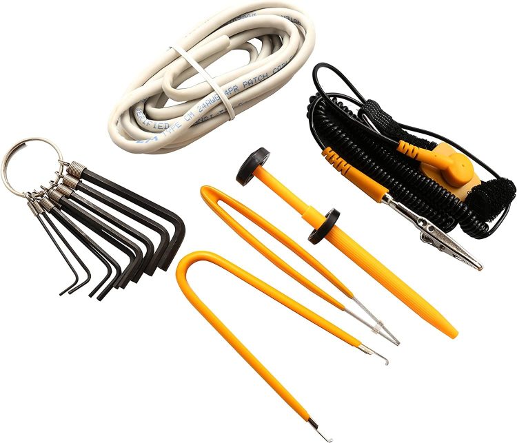 STK-8930 65 Pieces Computer Tool Kit, Slim Zipped Case Contents 2
