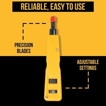 STK-988 10 in 1 Network Installation Tool Kit Cables Repair Maintenance Set, 66 and /110 Punch Down