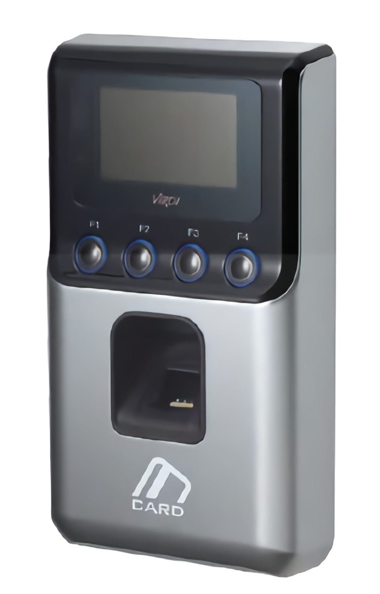 Secure Access Control with AC2100RF Biometric Fingerprint RFID Cards Or Both 128x64 LCD Screen 200 Fingerprints 5000 Registers Fast Verification and Identification. Groups Timetable Control and Anti Pass-Back Complete Management Software Included