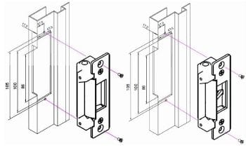 Secure Your Door With DA-BR-125100 Stainless-Steel Electric Strikes Easy to Install Reliable and Safe Unlock Your Door With The Push of A Button Installation