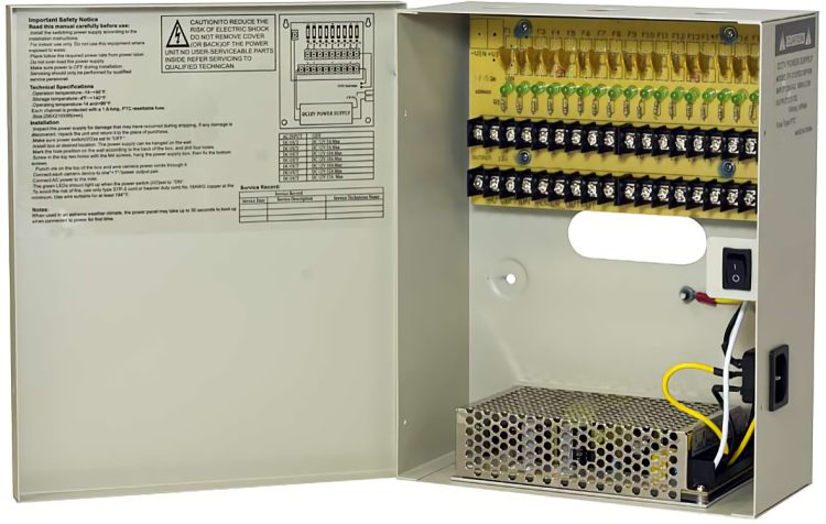 Streamline Your CCTV Setup with B Tron TR C12VDC18P10A Power Supply Box
