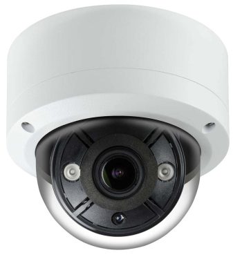 TIV-1232VSL-W Starlight 1080P 4-in-1(TVI - CVI - AHD - 960H) IR Outdoor Vandal-Resistant Dome Camera with 2 COB IR, DC 12V