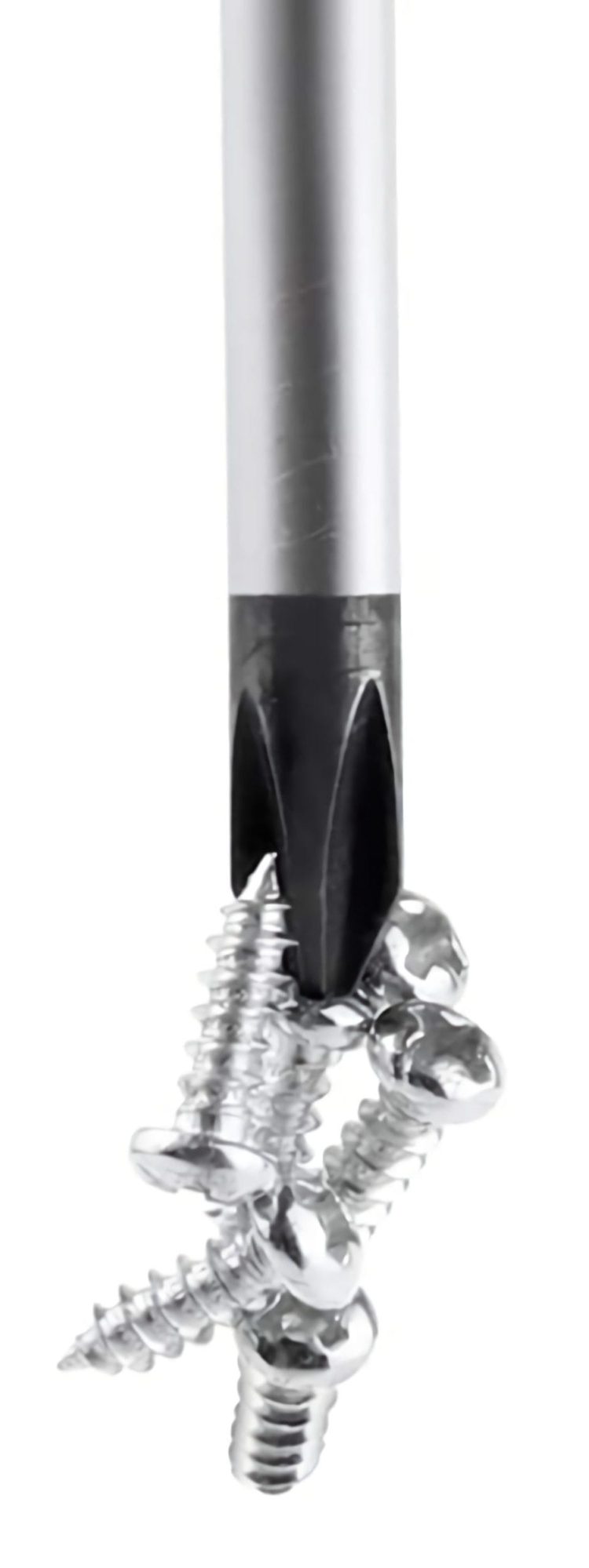 TO-SD-PH2-100 Phillips Head Screwdrivers: Chrome Vanadium Steel, Soft Compound Rubber Handle, Magnetic Tip, Black Hardened Tip, Hole in Handle For Easy Storage, 100 mm Length.