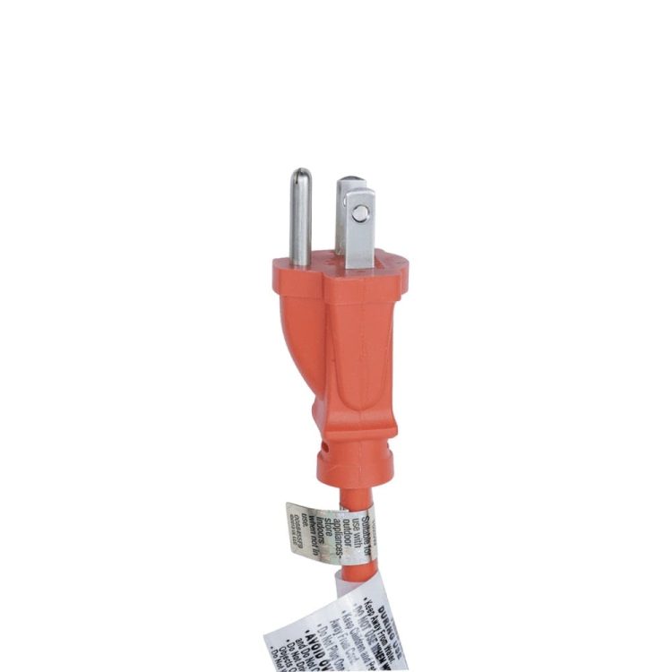 TR-EC1650UL OUTDOOR GROUNDED EXTENSION CORD, 40 ft (12.19 m), UL LISTED Wall Plug