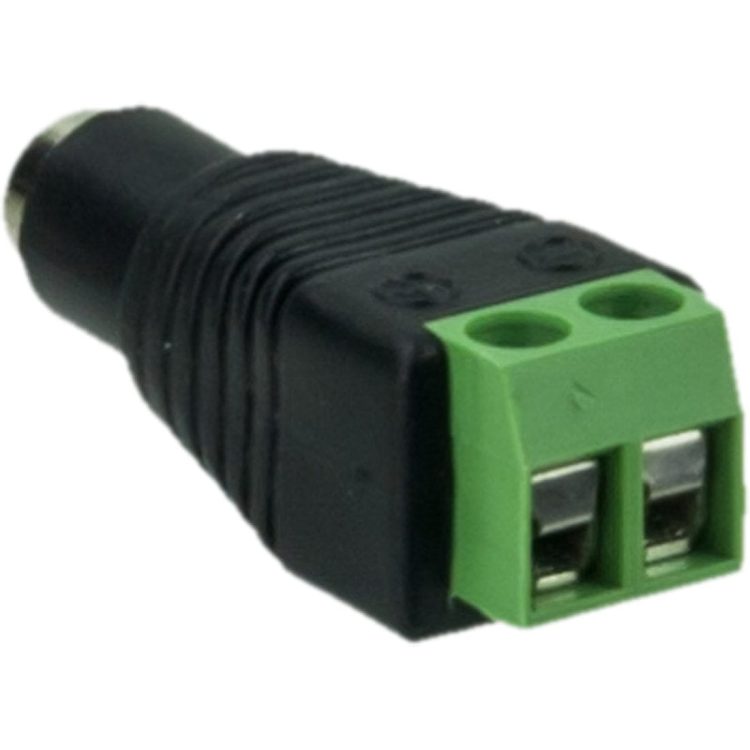 TR-PIGTAIL-TB-F CCTV Camera Power Connector Female with Terminal Block Back