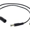 TR-PIGTAIL2 CCTV Male Power Lead Cable Connector for Security Cameras
