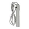 TR-PS09S-6 POWER 6 OUTLET, 6ft (1.83 meters) cord Power Strip With Surge Protection No Box