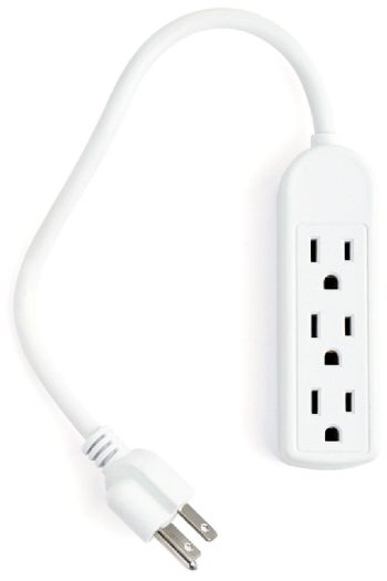 Uninex TR-PS28E extension cord. Its 3 outlets, grounding feature, and right-angle plug make it a must-have for any household. With 13A, 125V, and 1625W, it can power all your devices safely and efficiently. Plus, its sleek design blends seamlessly with any home decor.