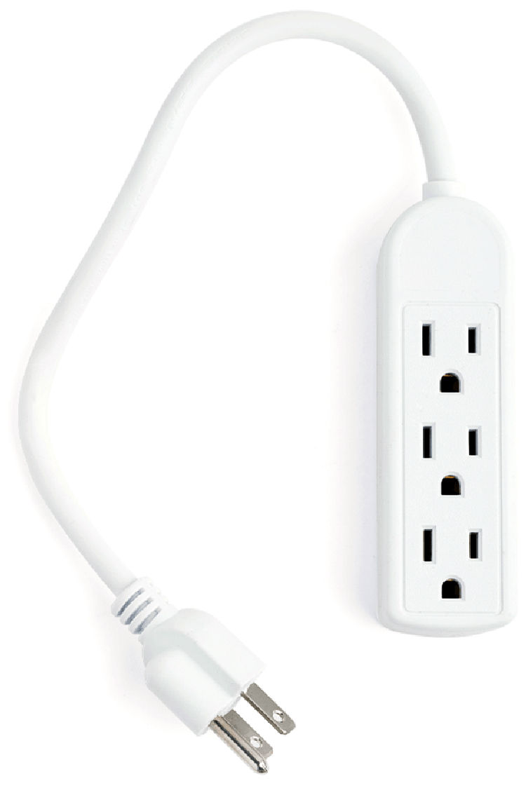 Uninex TR-PS28E extension cord. Its 3 outlets, grounding feature, and right-angle plug make it a must-have for any household. With 13A, 125V, and 1625W, it can power all your devices safely and efficiently. Plus, its sleek design blends seamlessly with any home decor.