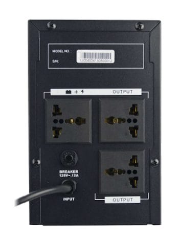 TR-UPS-A1500VA Uninterruptible Power Supply (UPS-1500VA) Back