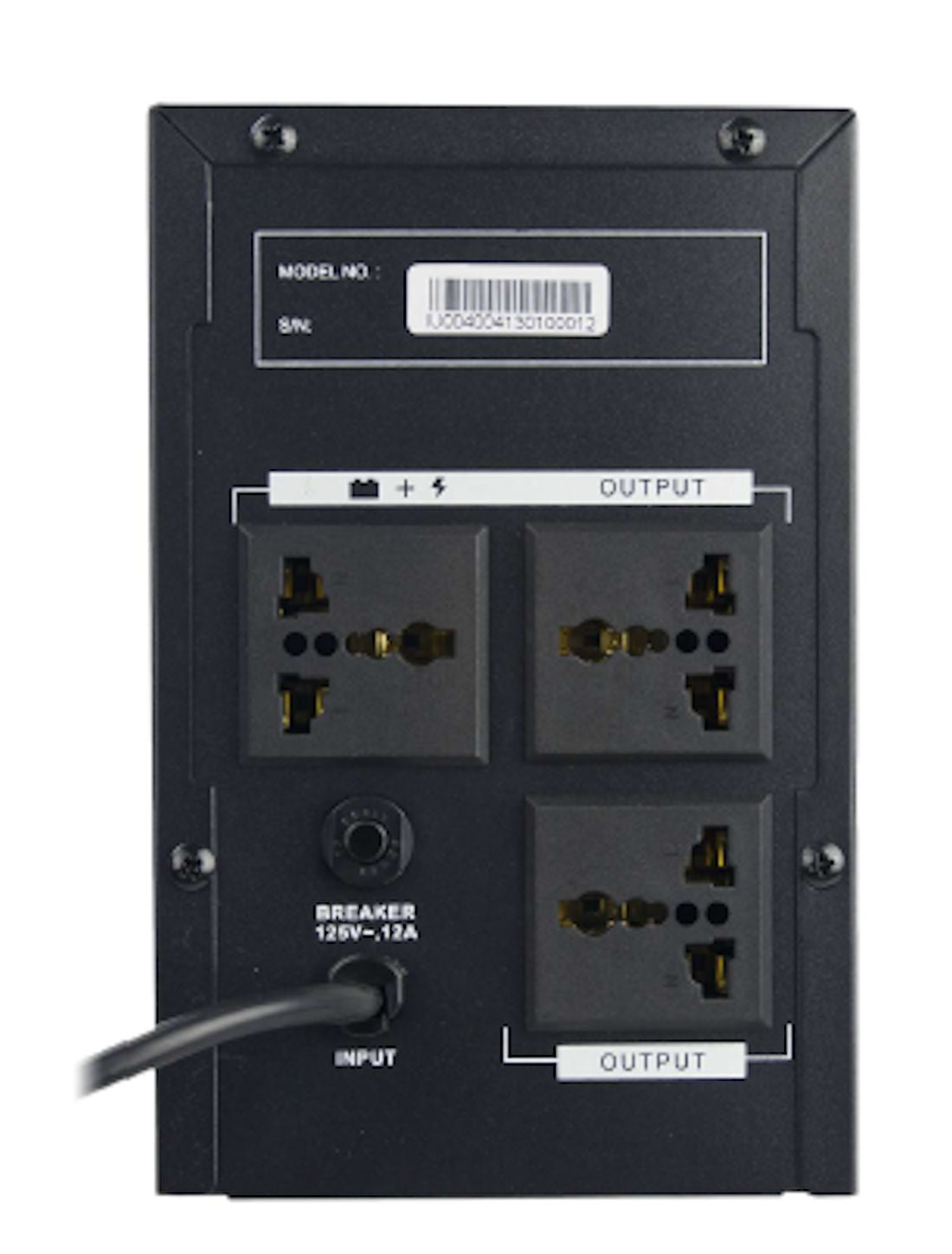 TR-UPS-A1500VA Uninterruptible Power Supply (UPS-1500VA) Back