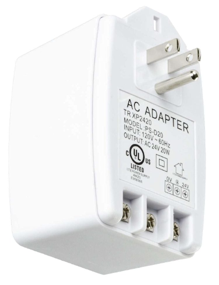 TR-XP2420 AC 24V 20W Power Adapter with status LED