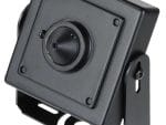 TSQ-B302P-B TVI Square Case 3MP(1296P), 3.7mm Pin-hole Fixed, indoor, UTC, CVBS, DC 12V, Black Case