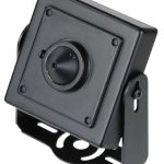 TSQ-B302P-B TVI Square Case 3MP(1296P), 3.7mm Pin-hole Fixed, indoor, UTC, CVBS, DC 12V, Black Case