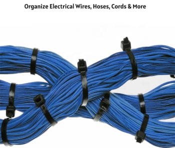 TW-HKC650F 25 inches (63.5 cm) Nylon Cable Ties are a durable and cost-effective solution for bundling wires and cables