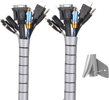 TW-HKCT15A Cable Sleeve Coiled Tube Management Organizer Sleeve TW-HKCT15A Cable Sleeve Coiled Tube Management Organizer Sleeve