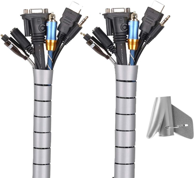 TW-HKCT15A Cable Sleeve Coiled Tube Management Organizer Sleeve