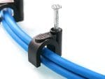 TW-HKCTH4 Hook Cable Clips with Nail 4 mm 100 pcs pack.