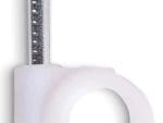 TW-HKCTH5 Hook Cable Clips with Nail Cable Clip 5 mm pack 100 pcs
