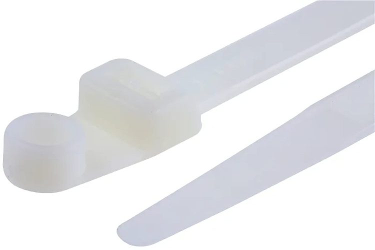 TW-HT-150MH-W 6 inches (15.24 cm) Screw Mount Cable Ties 100PCS Pack