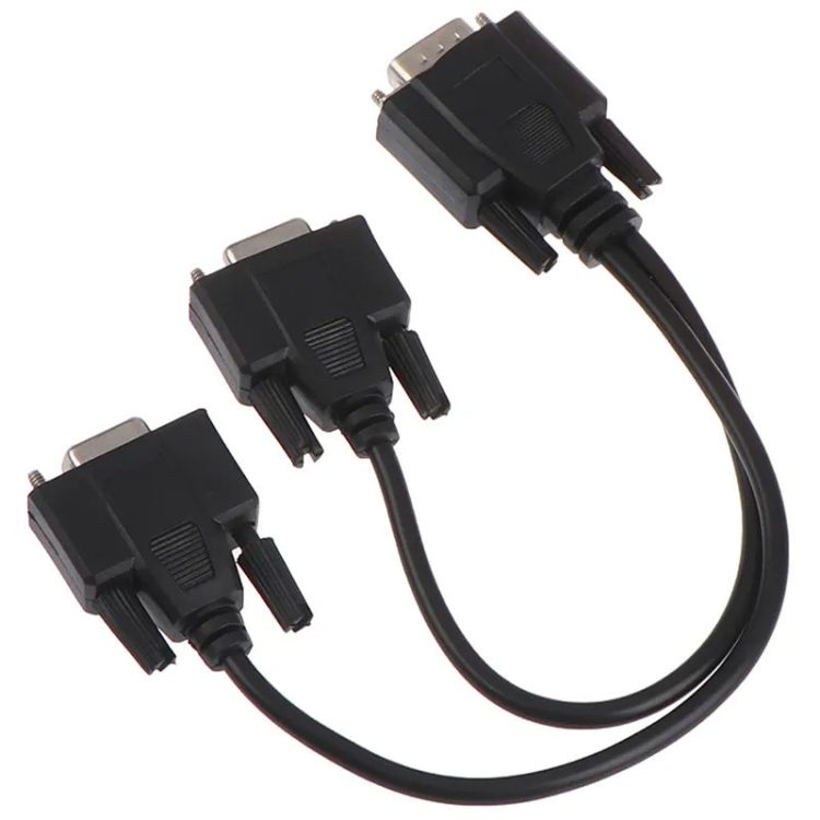 Telpix CB-VGA1-2 dual VGA monitor Y-splitter cable