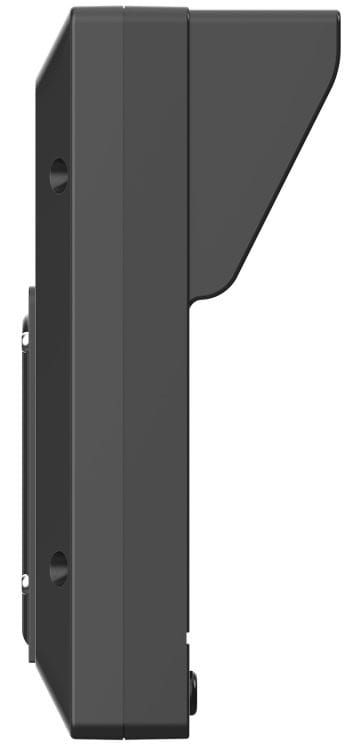 The Dahua DHI-MLCDF7-E Is A 7-In LED Backlit Mobile Screen With 800×480 Resolution, 350 Cd/M² Brightness, and M12 A-Coding Connector. Connect To MXVR Or MNVR for Real-Time Live View Right View