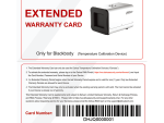 Blackbody Card (USA) Extended Warranty