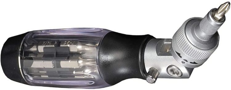 This TO-STD-651 15-In-1 Ratcheting Screwdriver Set Includes 11 Bits for Precision Driving, Plus a High Torque Ratchet and an Adaptor for Sockets. Perfect for any DIY Project!