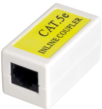 Make the right connection with CN-KD-CB23 Cat5e and Cat6 Inline Couplers. Gold-plated for durability, these couplers extend cable runs without signal loss.