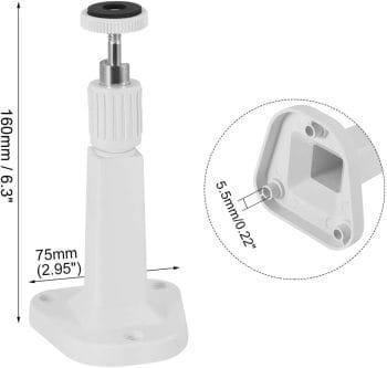 Securely mount your CCTV camera with the Truon CM-207 mount. Perfect for walls, ceilings, and columns, get the best angle for clear video footage Dimensions. Shop at Collsam Distribution for all your Truon accessories.