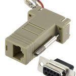 Truon CN-CT-CATDB9-FF modular adapter. Easily convert DB9 to RJ45 for cost-effective and customizable solutions.