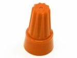 Twist-on Wire Connector CBA-WP03OR 100 PCS Orange Screw on Wire Connectors. Easy Twist Design Peel, Insert and Tighten. Heavy-Duty Nylon with Metal Spring. 14AWG ~ 24 AWG, Max. 600V AC Single