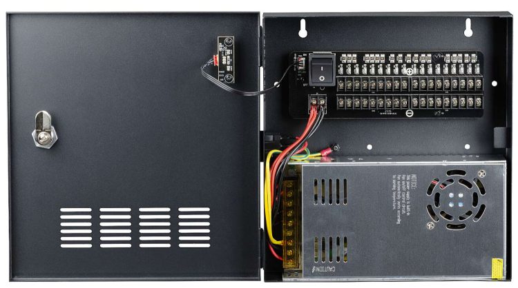 Upgrade your surveillance system with the UNL TR-C12VDC18P20A power supply box. Designed for 18 cameras, it delivers clean video signals and overcurrent protection for high-resolution 4K, TVI, CVI, AHD, and analog and IP cameras. Trust in its professional-grade performance for your large surveillance networks.