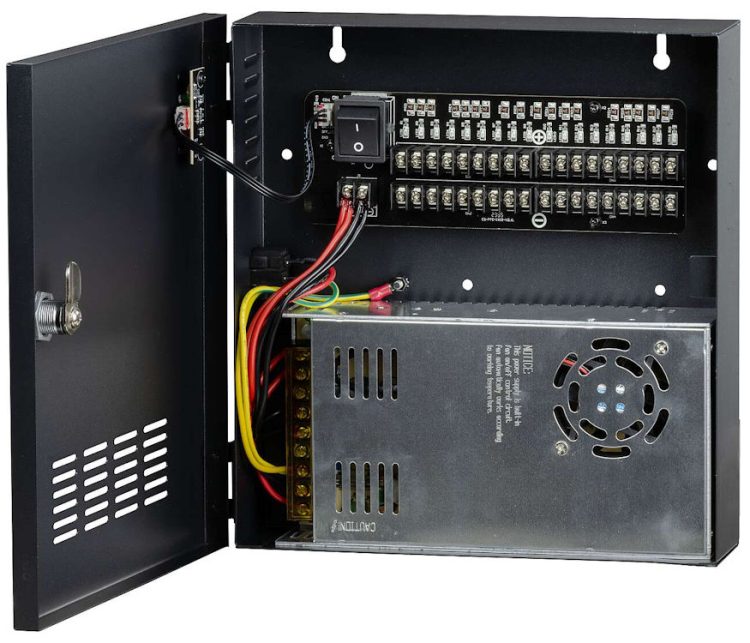 Upgrade your surveillance system with the UNL TR-C12VDC18P20A power supply box. Designed for 18 cameras, it delivers clean video signals and overcurrent protection for high-resolution 4K, TVI, CVI, AHD, and analog and IP cameras. Trust in its professional-grade performance for your large surveillance networks.