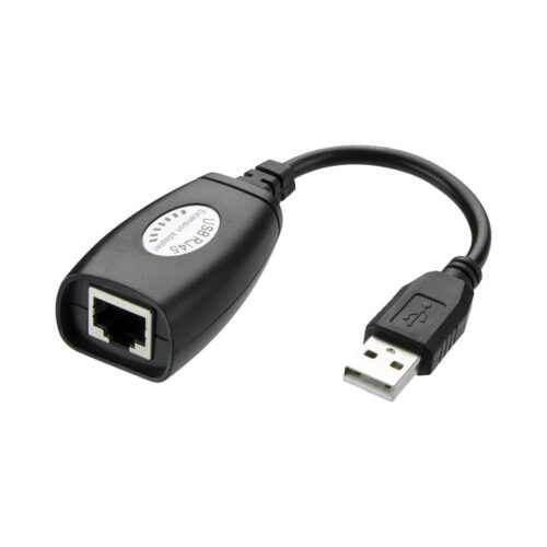 USB Balun AP-USB-RJXT USB Extension Cable Over Cat5e RJ45 Extender Adapter – Driverless Male