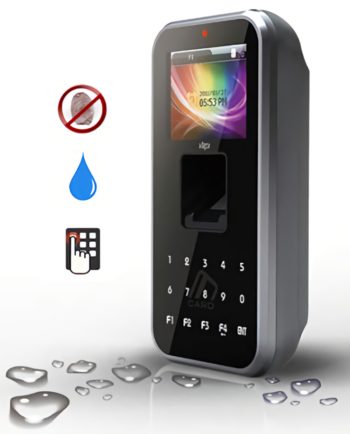 VIRDI DA-AC5000RF Fingerprint Scanner IP65-Rated Housing Customizable LCD LED Touch Keypad POE RF and Smart Card Support Patented Optical Sensor Tech Protection