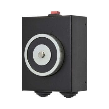 The ViRDI DA-BR-DH502 is the perfect door holder for fire escape doors. 100lbs of holding force and built-in voltage spike suppressor, it ensures safety and security in large-scale buildings.