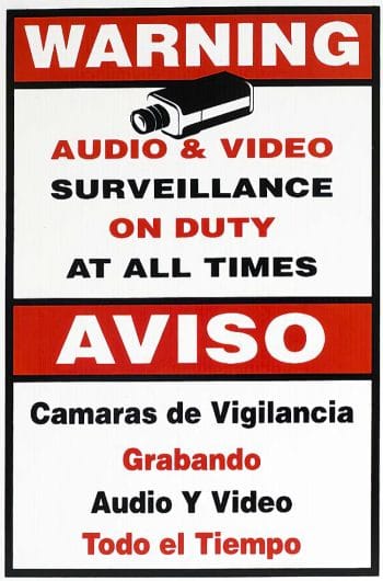 Secure your property with WA-SIGN1811 warning signs from Collsam Distribution. English and Spanish, 11 inch (27.94 cm) x 18 inch (45.72 cm) size, plastic material. Shop now!