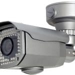 XIR-2282FV HD-SDI 1080p IR Bullet Camera with 2.8 ~ 12 MM DC Auto IRIS Varifocal Lens Front