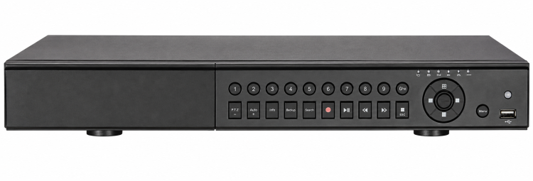 EyeMax AVST-FD2716 16-channel hybrid DVR front view