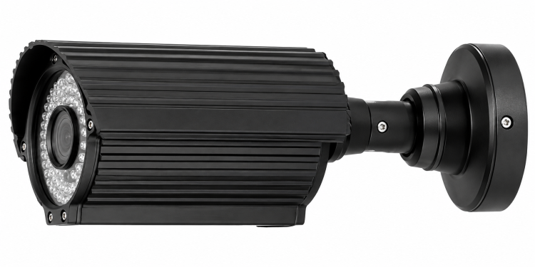 Eyemax UIR-2182V-B outdoor security camera side view