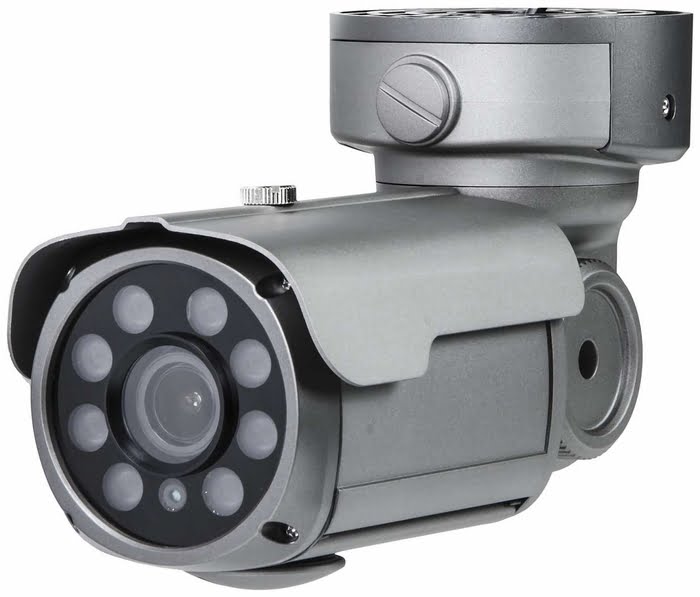 Eyemax UIR-2344V-B EX-SDI IR Bullet 2Megampixel COB IRx8 2.8~12 mm Auto Varifocal Megapixel ICR Dual Power AC 24V DC 12V Smart Mount II