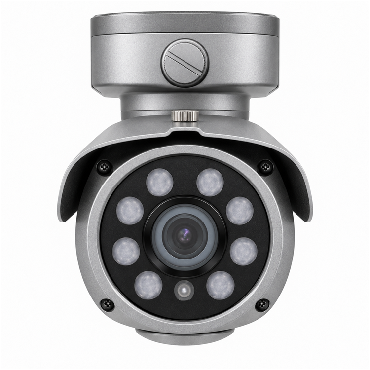 Eyemax UIR-M2342V-B EX-SDI IR bullet camera front view
