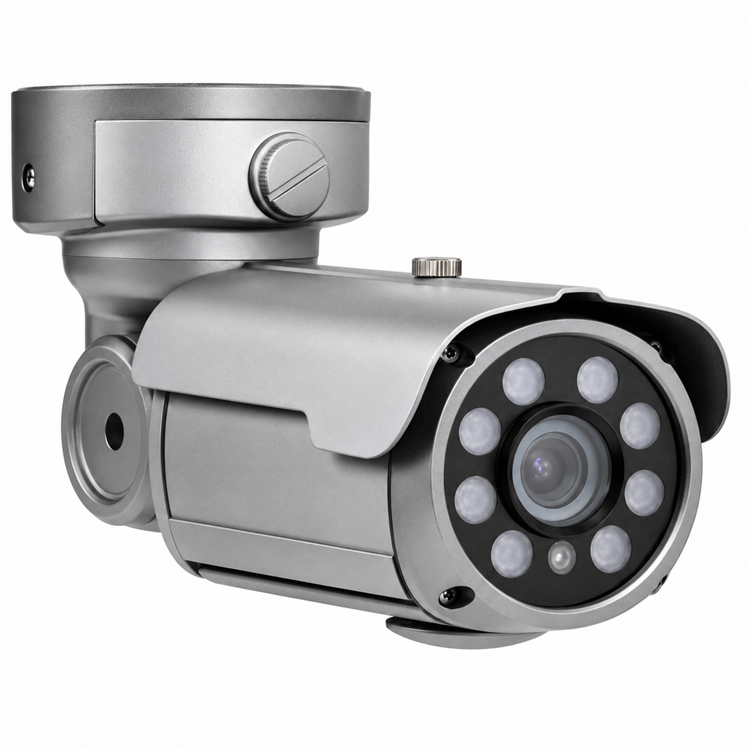 Eyemax UIR-M2342V-B EX-SDI IR bullet camera left-side view
