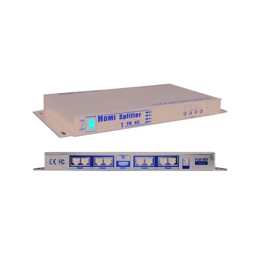 OP-HKSP0104MC 1 in 4 out HDMI Splitter over UTP (CAT5e/6)
