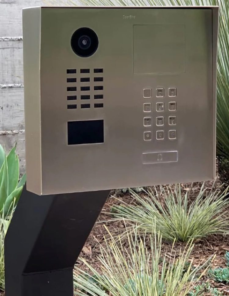 D2101KH IP Video Door Station for Single-Family Homes and Businesses With 1 Call Button for 1 unit