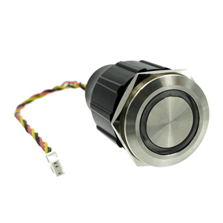 D11x Btn C Illuminated Stainless Steel Button Illuminated Stainless Steel Call Button for D1101KH Classic Surface Mount or D1101KH Flush Mount and D1812 IP Video Door Stations