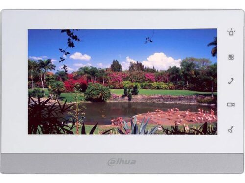 Dahua Technology DHI-VTH1550CHW-2-S 7" 2-Wire Color Indoor Touchscreen Video Intercom Monitor (White)